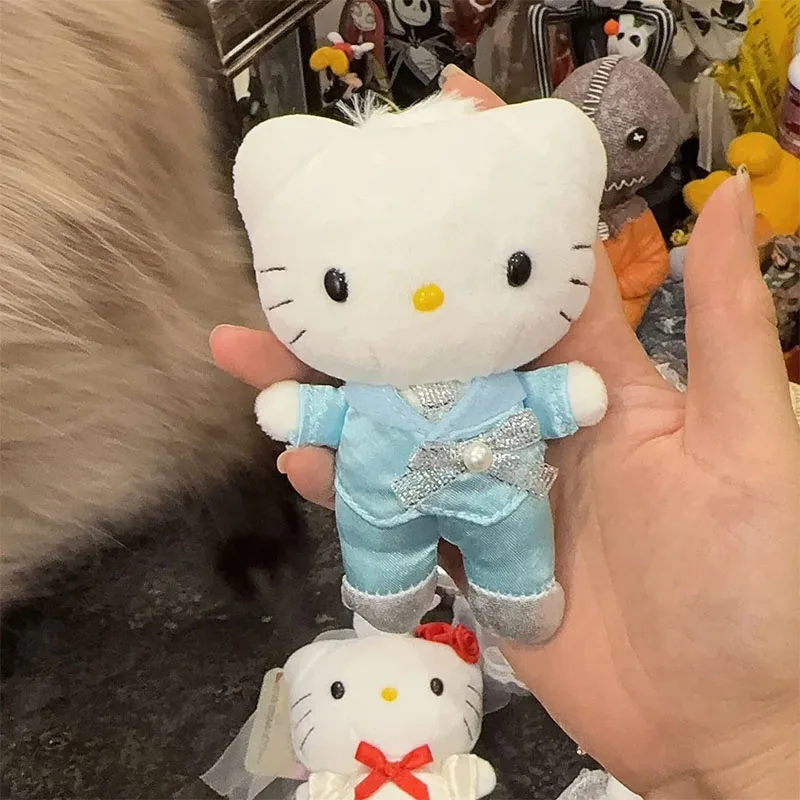 Hello Kitty Wedding Plush Keychain Gift