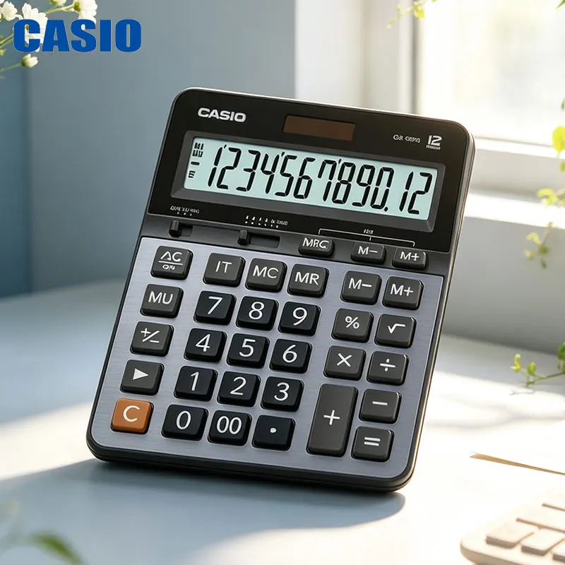 Casio GX-120B/DX-12B/DH-12/AX-120B/MH-12 Low-noise business desktop calculator - Shared office space accounting calculation