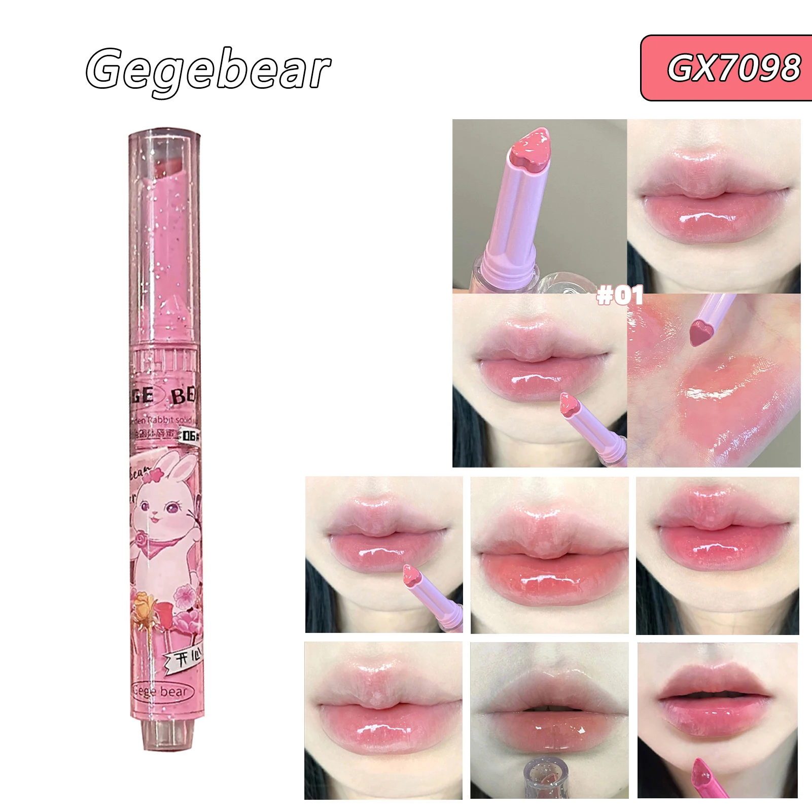 Hydraterende Vaste Lipgloss Langdurige Herstellende Voedende Lijnen Getinte Lippenbalsem Voor Dagelijkse Lipmake-Up