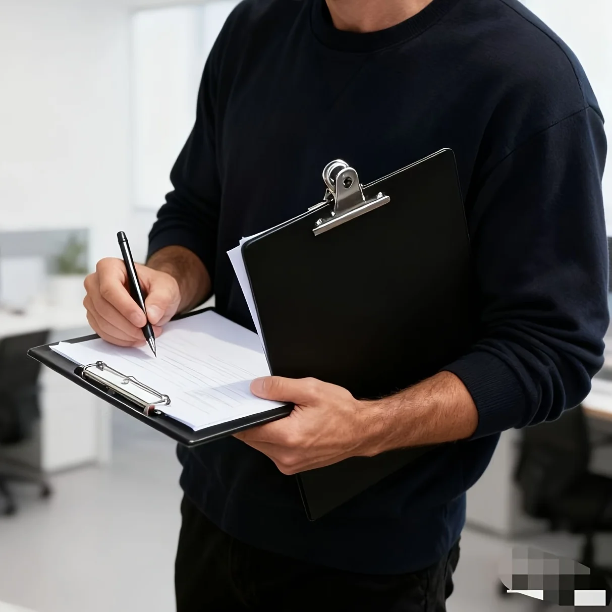 

10pcs of A4 Clipboards, Durable Plastic Writing Boards, Suitable for Data Folders for Bills, Invoices, And Service Forms