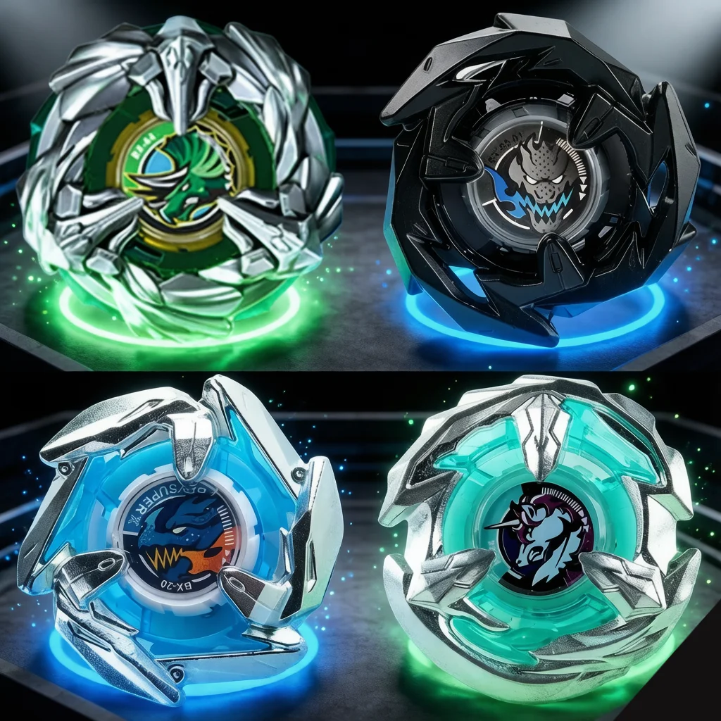 Takara Tomy Beyx Burst Gyro X Toy BX-44 Booster Tricera Press Spinning Top Toy with M-85BS BX00-01 BX20 BX26 BX34