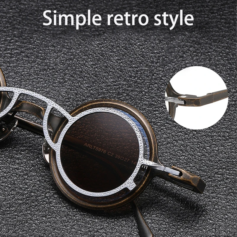 وصفة طبية قابلة للطي النظارات المغناطيسية مشبك دائري من التيتانيوم مع إطارات النظارات البصرية متعددة البؤر بدرجة قصر النظر