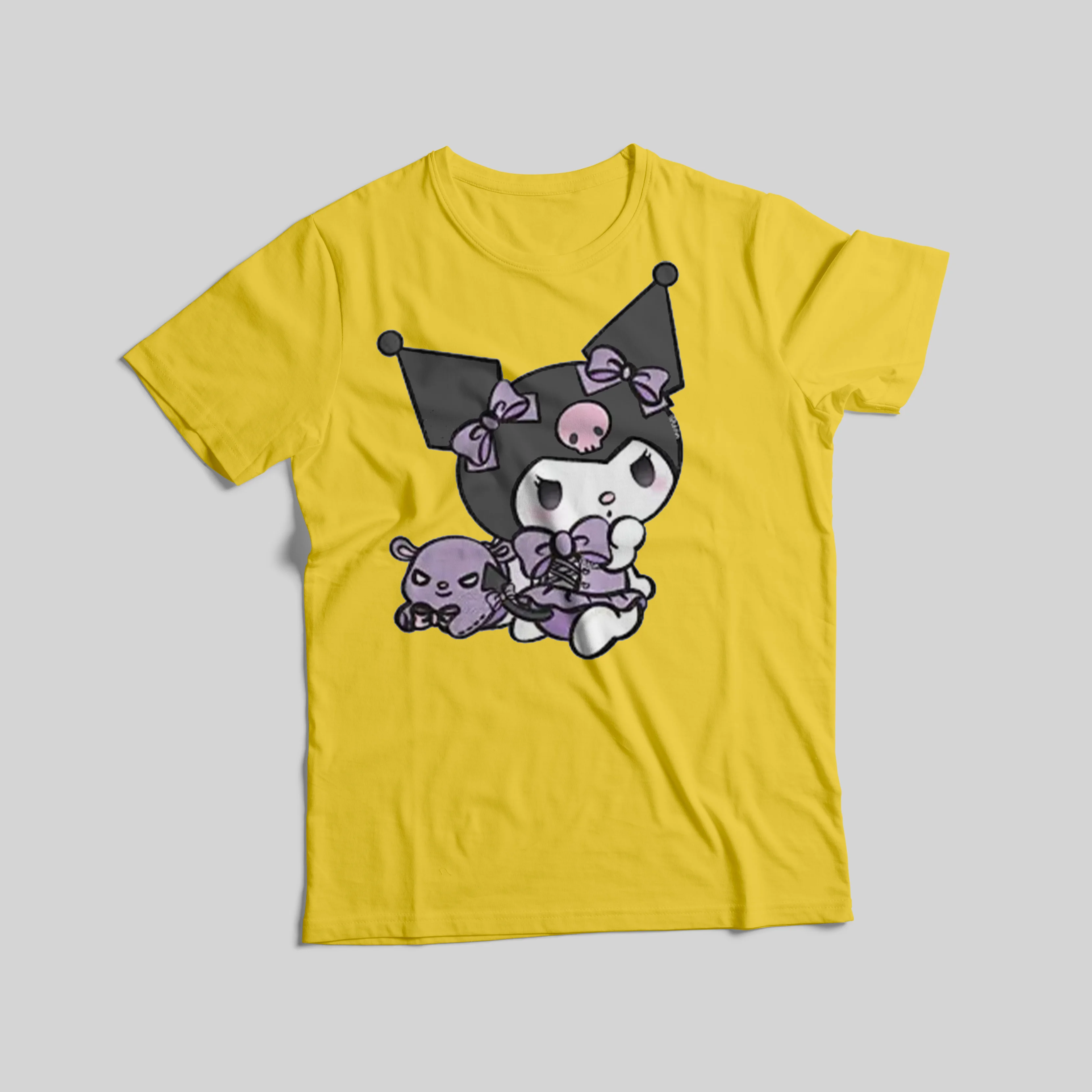 Sanrio Series Printed T-shirts, 100% cotton, available in 8 colors, best-selling basic style Mommy and Me / women's clothing