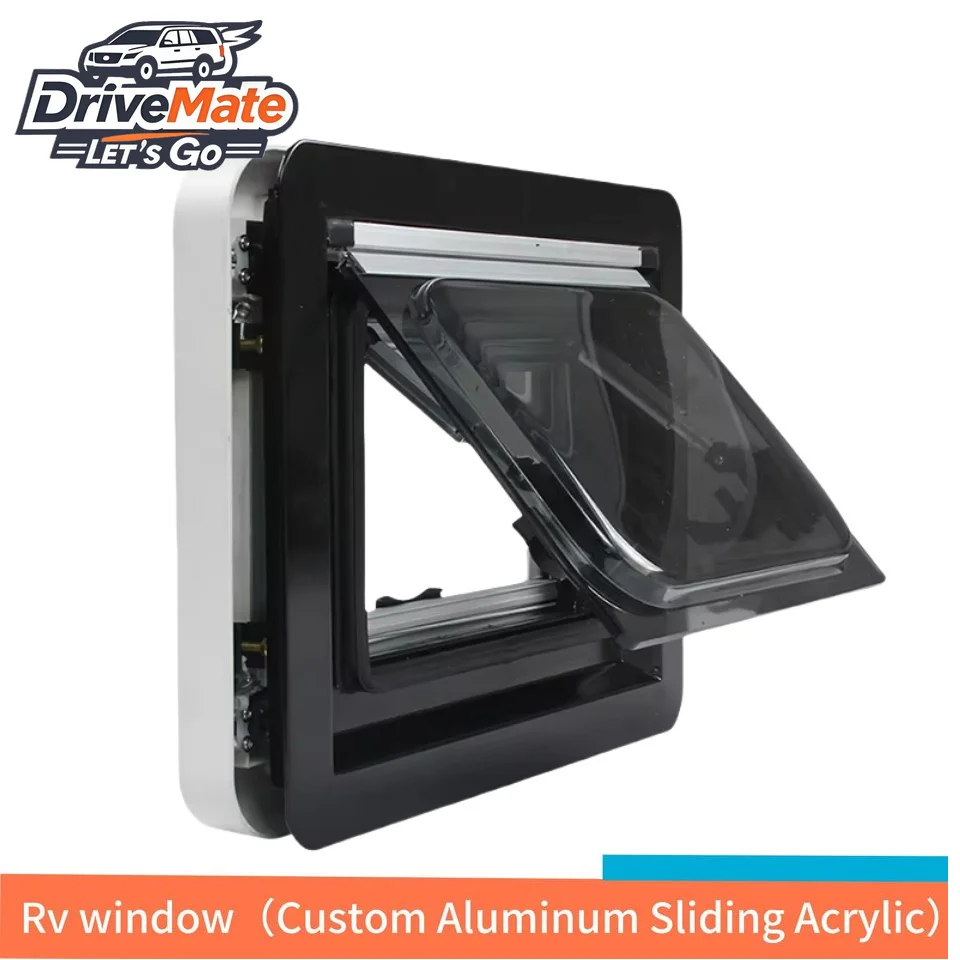 

Factory Direct Sales Right Angle Outward-Opening RV Window with E13 Certification 500x300mm