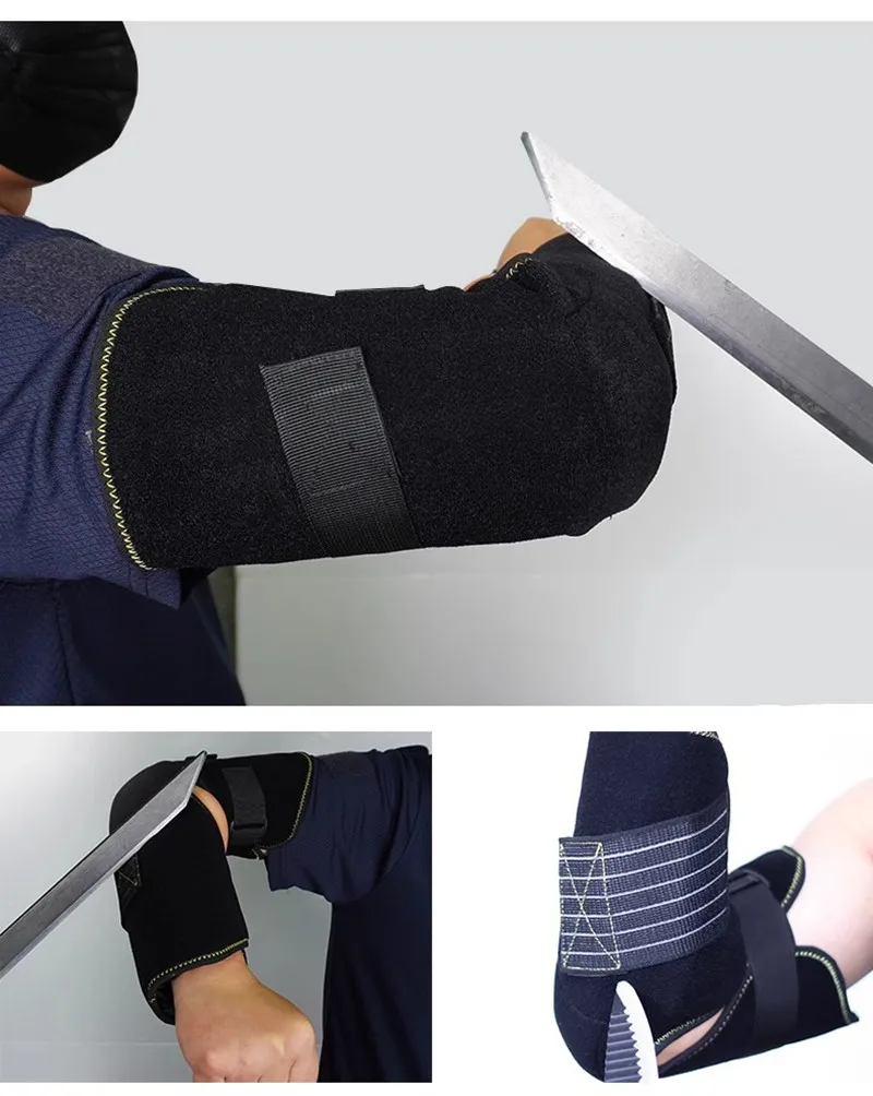Soft Self Defense Shield For Upper Arm Forearm Elbow Cycling Security Protection Anti-stab Clothes Anti-cutting/chopping