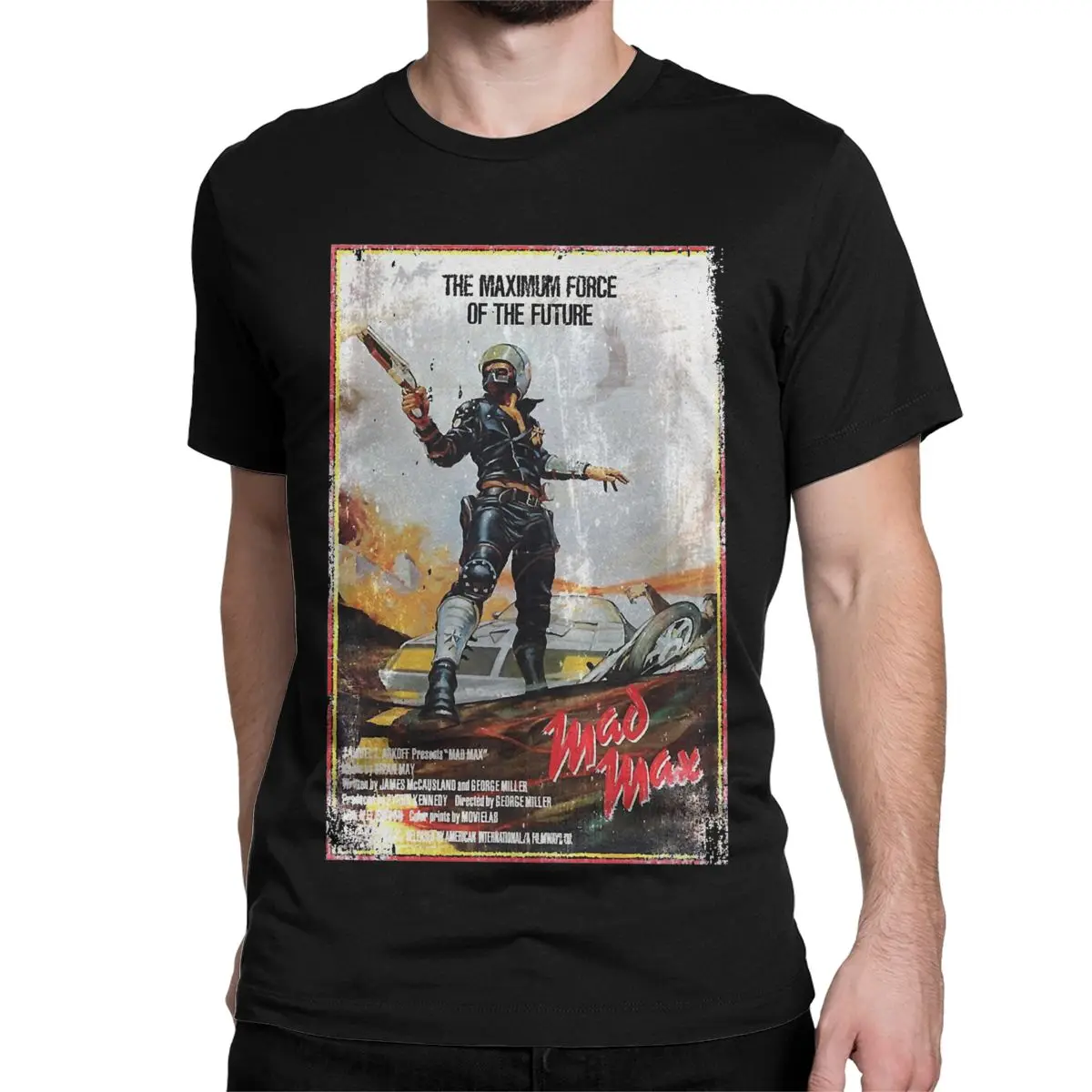 Men Most Important Mad Max T Shirt Pure Cotton Clothes Funny Short Sleeve O Neck Tee Shirt Plus Size T-Shirt