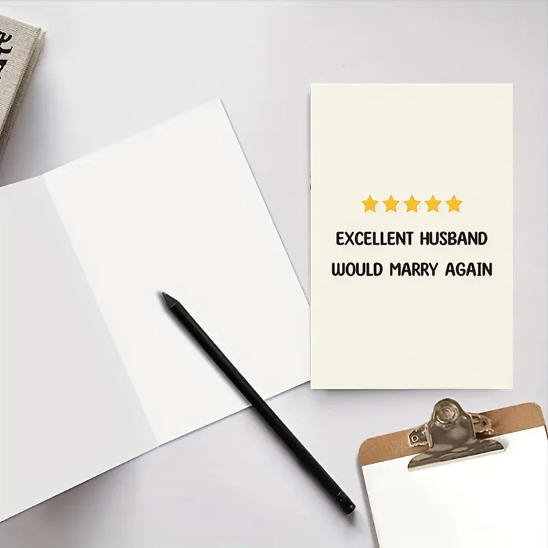 1PC Funny Happy Birthday Anniversary Card Cards For Men Him Husband 20th 30th 40th 50th 60th Birthday Gifts Greeting Card