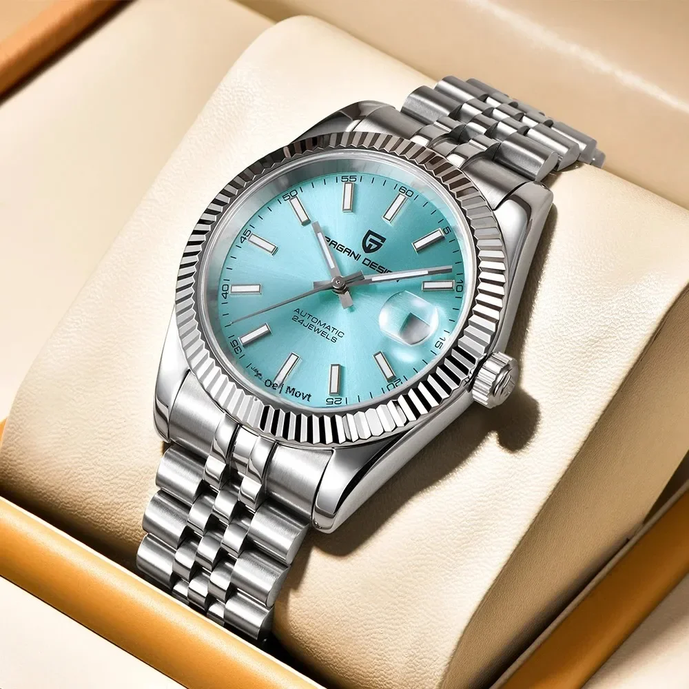 

Новые мужские механические часы PAGANI DESIGN PD-1645 V3, деловые автоматические часы с сапфировым стеклом NH35, часы из нержавеющей стали для мужчин