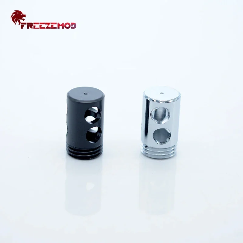 Freezemod Cylindrical computer pc water cooler tank drainage buffer tube Diversion tube Prevents spoiler generation. PJ-HCQ