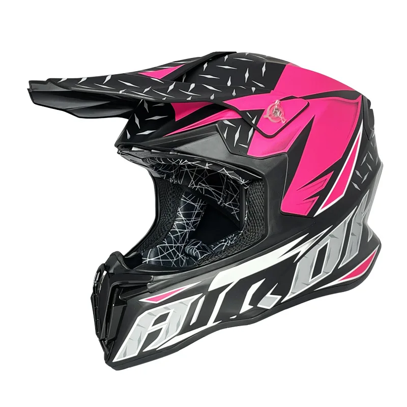 Motorhelm met zonnescherm Atv DOT Road Cross motorcrosshelm Off Road Racing Moto-helmen