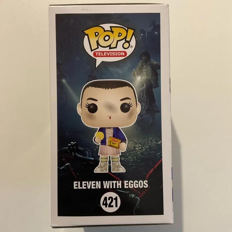 Funko Pop! Eleven with Eggos #421 Stranger Things Limited Chase Edition Vinyl Figure Collectible Desktop Ornament Gift for Fans - view 2