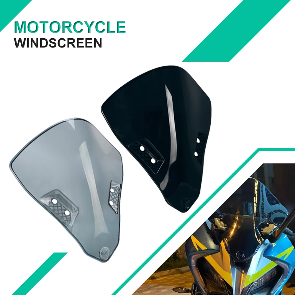 FOR CFMOTO 250SR 300SR CF MOTO 250 SR 300 SR 2020-2021 Motorcycle Windshield Front Wind Deflector Shield Screen Protection Cover