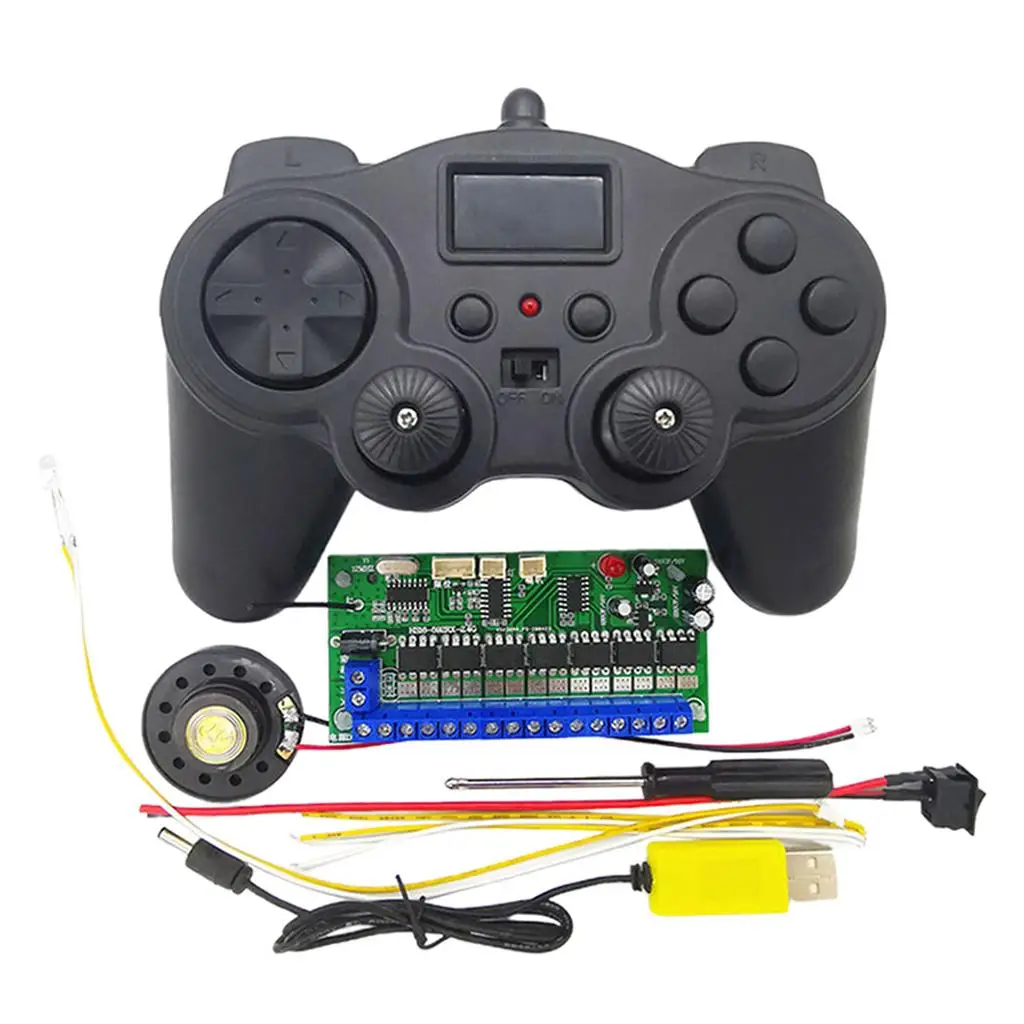 RC Car Remote Controller Receiver Built - in Battery RC Boat Parts Accs
