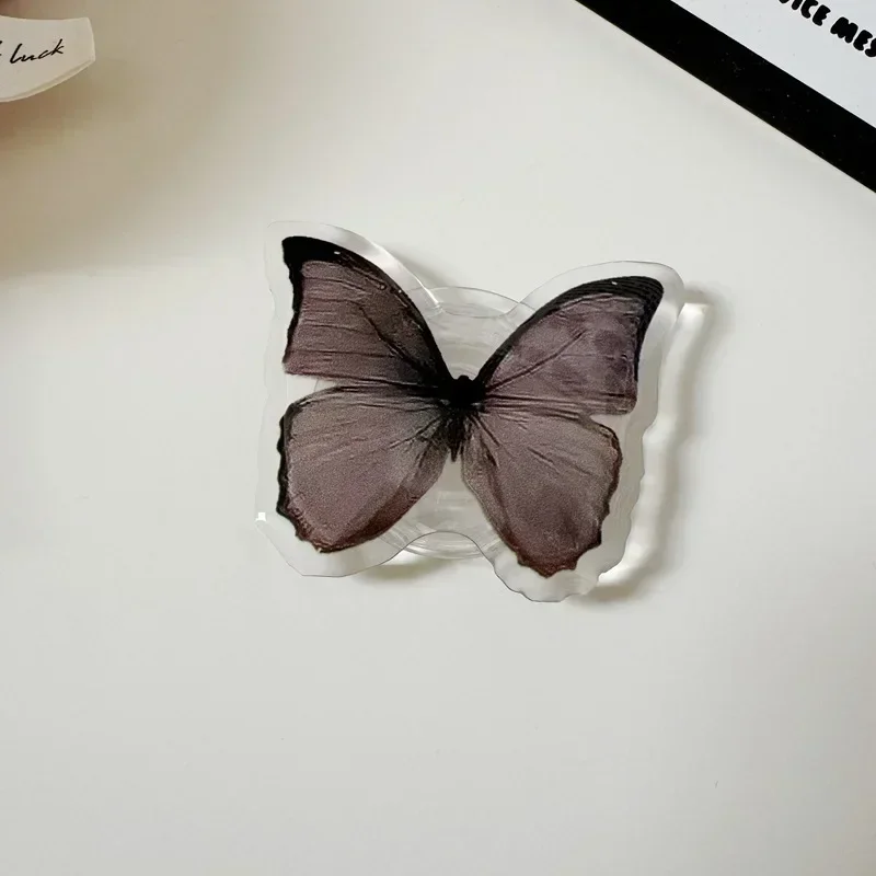 Braket Kupu-kupu Impian Pegangan Ponsel Tok Griptok Cincin Penyangga Ponsel Aksesori Universal Penyangga Ponsel Ikatan Simpul Indah