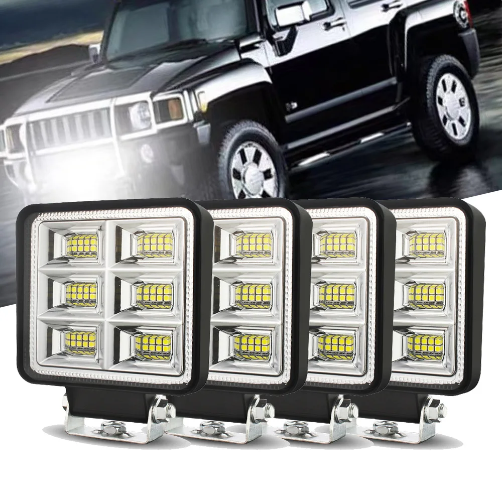 

Work Lights for Truck 12v 24v For Tractor Auto Car Vehicle 4x4 Off Road Barra Work Driving Light Spot Flood Headlights