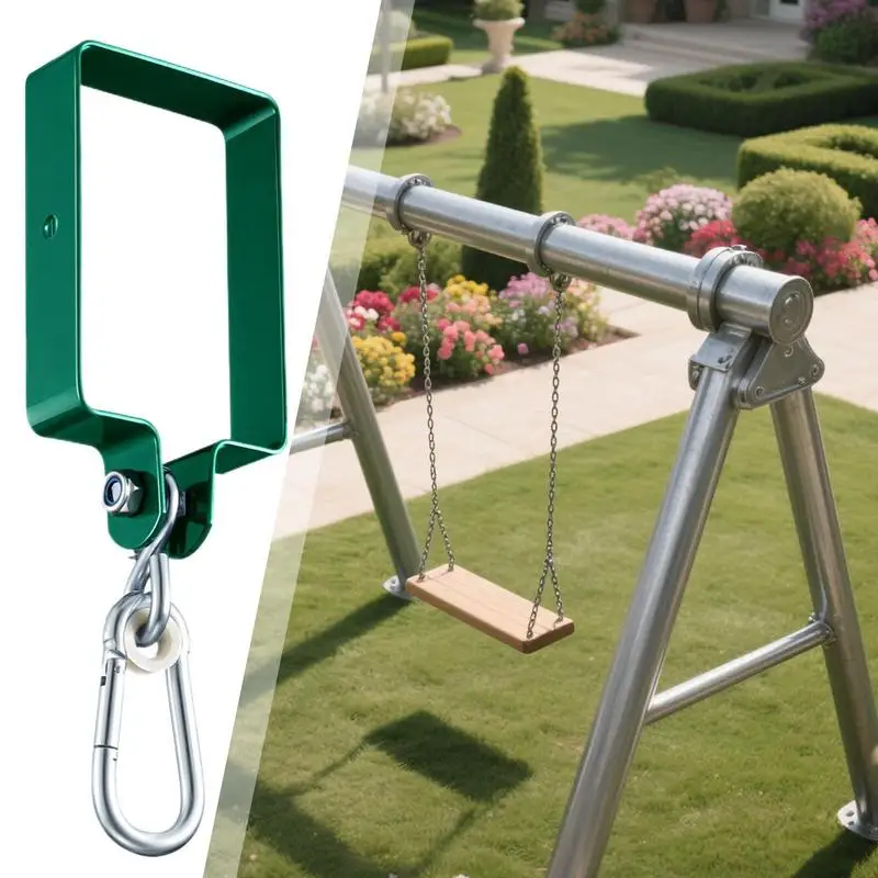 

2-piece Swing Set Hardware Heavy Duty Swing Hanger Replacement Part For Backyard Deck Porch Garden Patio Outdoor or Indoor