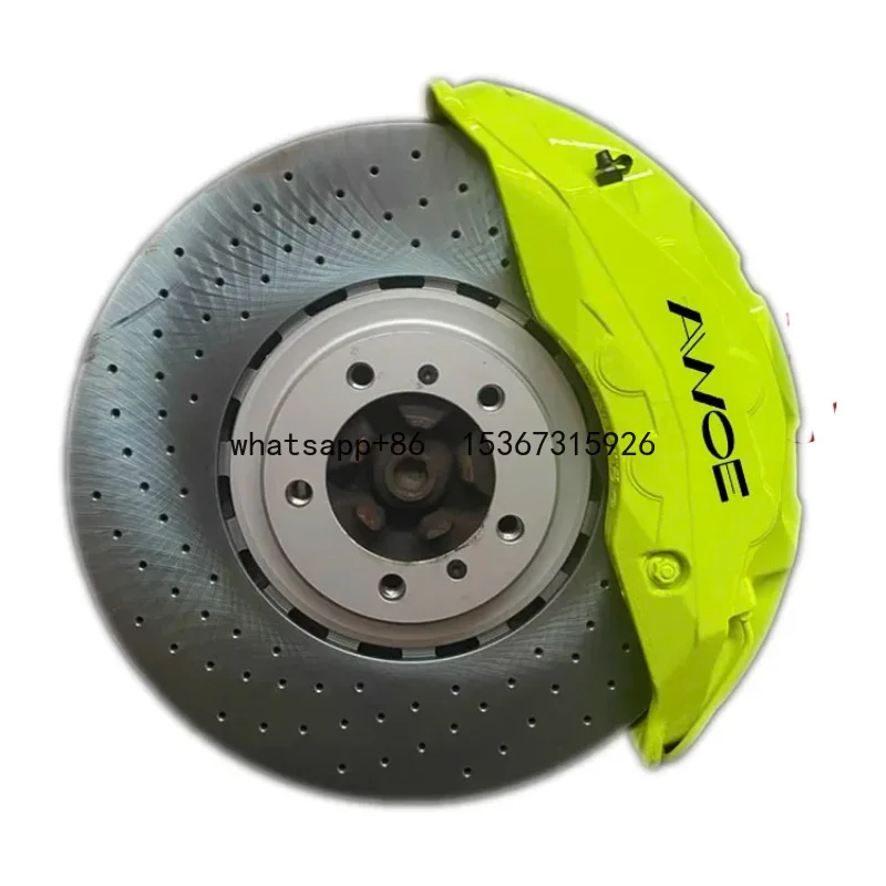 

Auto Brake Caliper 10N Carbon Ceramics 420Mm 440Mm Racing Disc Sport 10 Piston Brake Caliper Big Brake Kit
