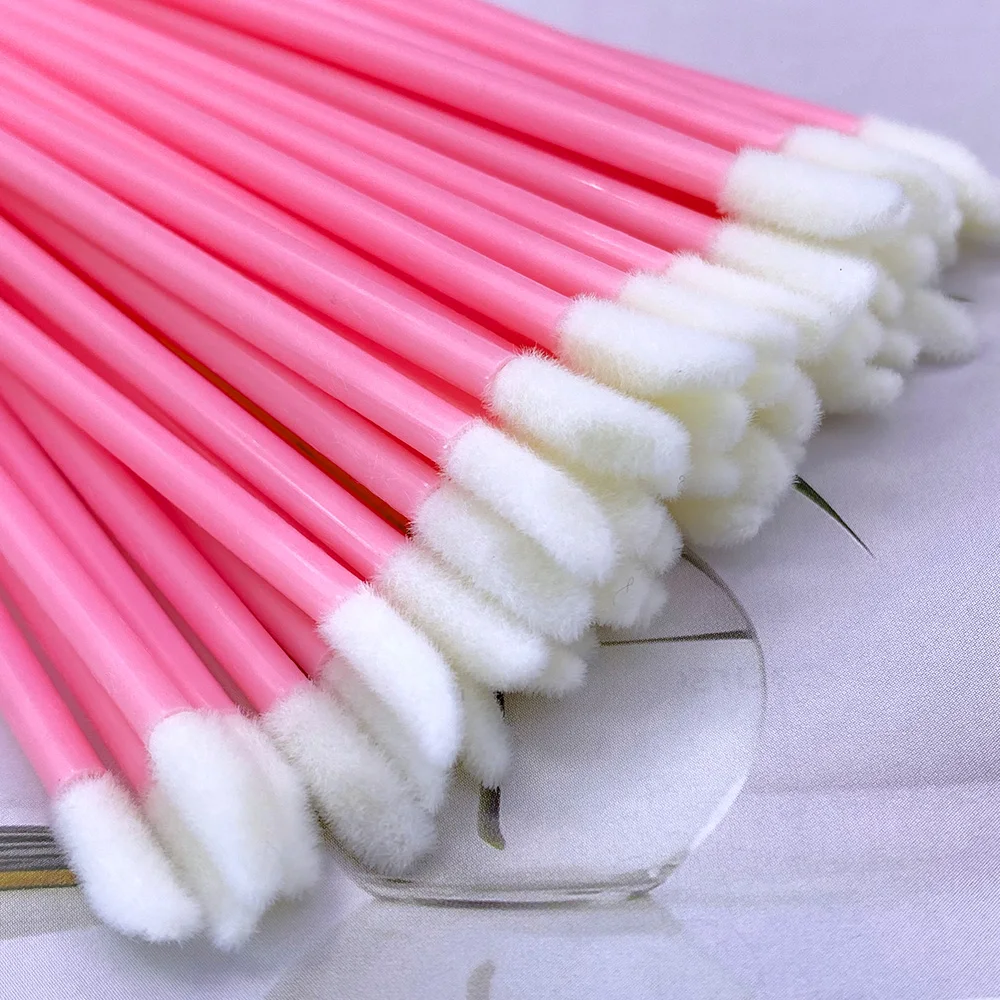 50/500PCS Disposable Lip Brush Eyelash Extension Makeup Brushes Lash Extension Mascara Applicator Lipstick Wands Cosmetic Tools