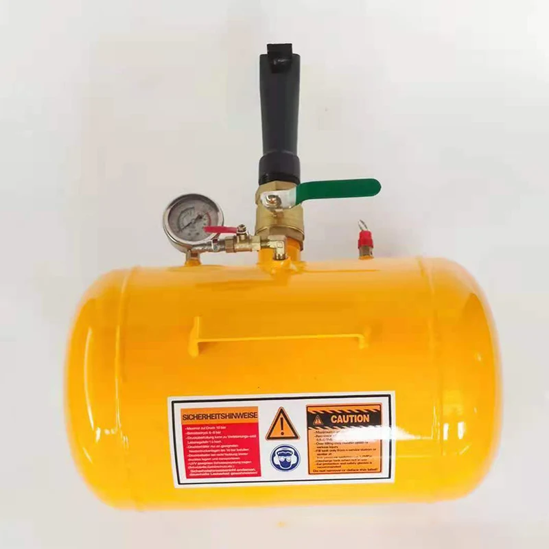 Tubeless Tire Repair Tool, Car Tire High-pressure Inflator,car High-pressure Bursting Machine with Precision Pressure Gauge