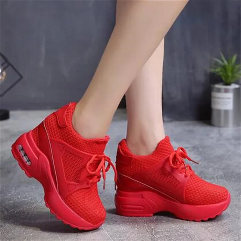 sport shoes woman platform sneakers breathable mesh running shoes for women 2023 zapatos para correr calzado deportivo mujer