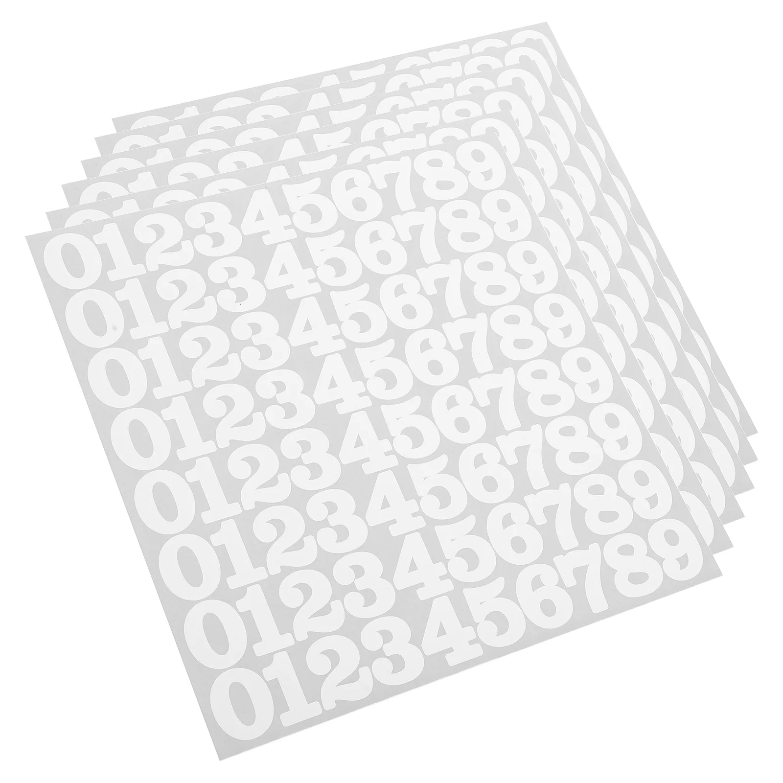 

6-листые водонепроницаемые наклейки с номерами, самоклеящиеся виниловые наклейки для хоккея, футбола, бейсбола, спортивного оборудования