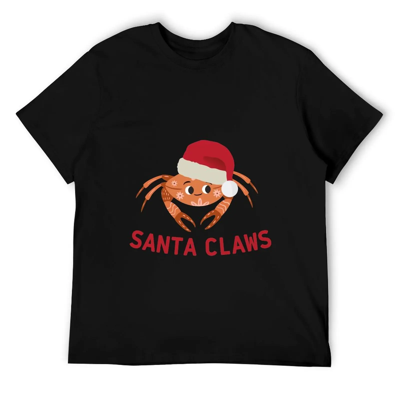

Santa Claws Crab sticker T-Shirt anime tshirt t shirts for man pack cotton cotton t shirts high quality T-Shirt