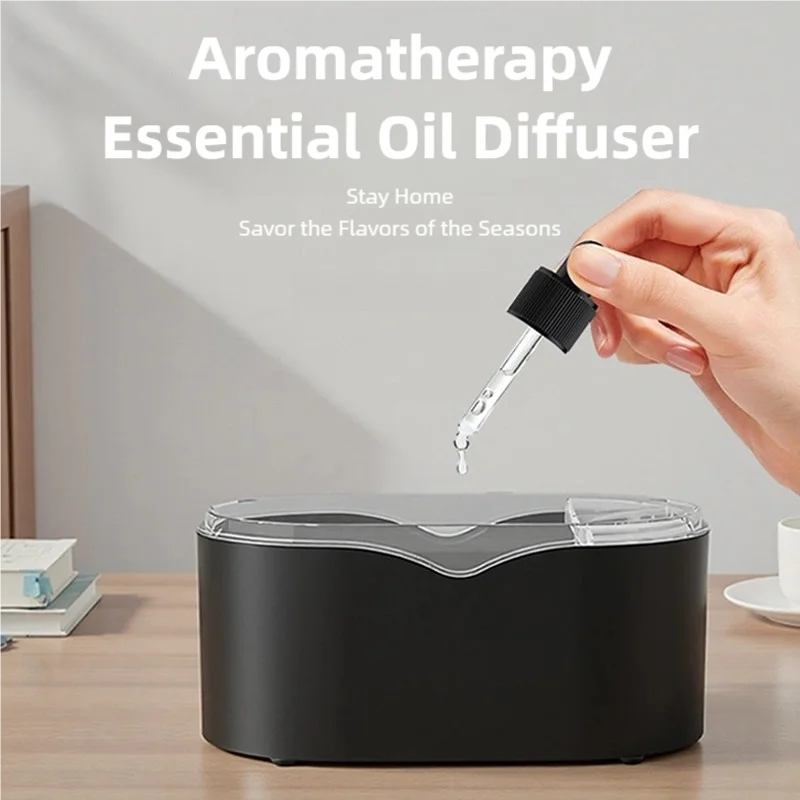 TINSOL USB Flame Aroma Diffuser Cooler Mist Humidifier Home Desktop Small Portable Automatic Essential Oil Sprayer