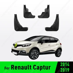For Renault Captur 2014 2015 2016 2017 2018 2019 Fender Mudguard Mud Flaps Guard Splash Flap Mudguards Car Accessories