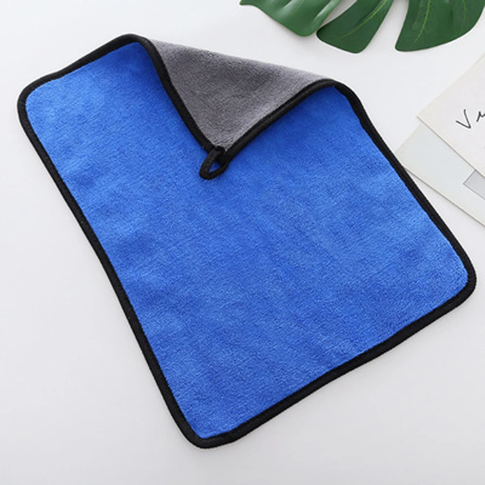 500GSM  Car Wash Microfiber Towel Home Appliances Glass Cleaning Washing strong absorbent wipe car cloth special towel