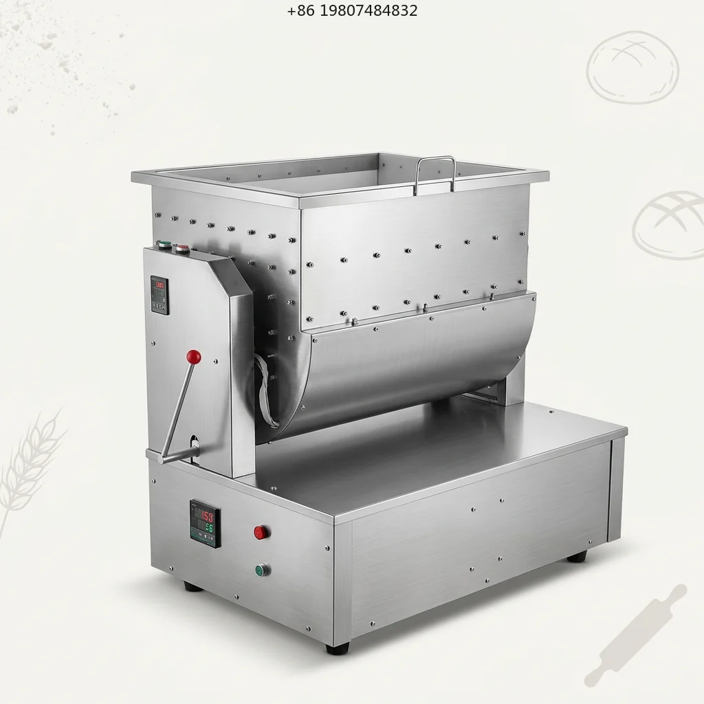 Snack Equipment Peanut Candy Mixer Cereal Caramel Treats Mixing Machine for Sale Commercial