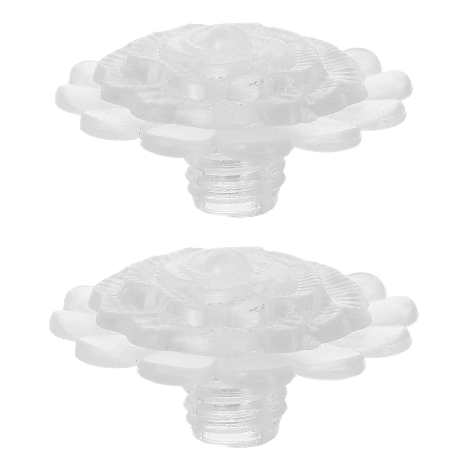 

2 set Umbrella Cap Replacement 8Mm Thread End Tip With Waterproof Gasket For Travel Umbrellas Sunshade Screw Cap, Patio Parasol