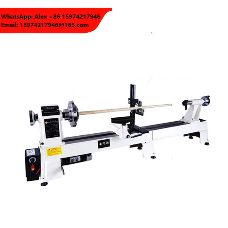 Tongchen 900W 300mm Mini Manual Wood Turning Lathe Machine 220V High Quality For DIY And Home