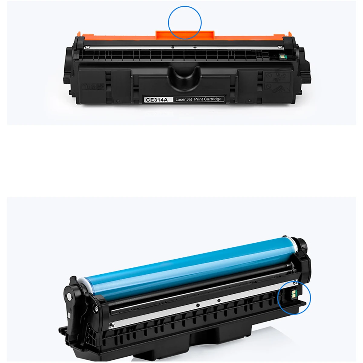 1PCS Compatible Toner Cartridge CE314A 314aImaging Drum Unit for HP Color LaserJet Pro CP1025 1025 CP1025nw M175a M175nw M275MFP