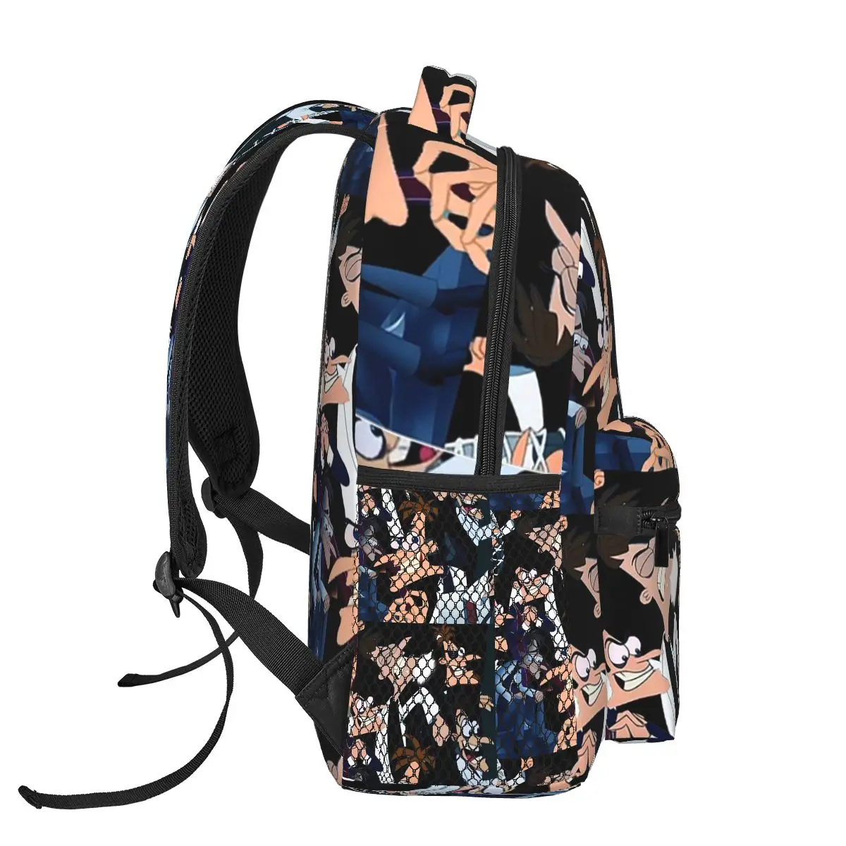 Doofenshmirtz Phineas und Ferb Collage Design Rucksäcke Jungen Mädchen Bücher tasche Studenten Schult aschen Reise Rucksack Umhängetasche