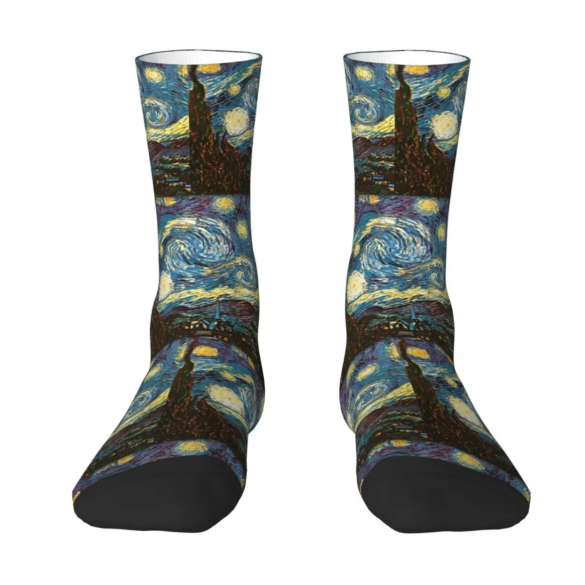 Women Men Socks Van Gogh An Icon of Modern Art Stockings Spring Funny Warm Soft Socks Design Outdoor Sports Non Skid Socks