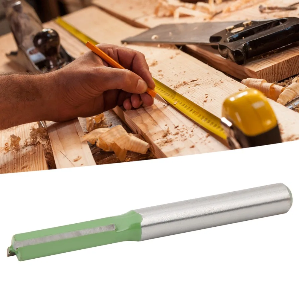3pcs Durable Flush Trim Router Bit Double Edged Router Bit Double Flute Straight Bit For Hardwood