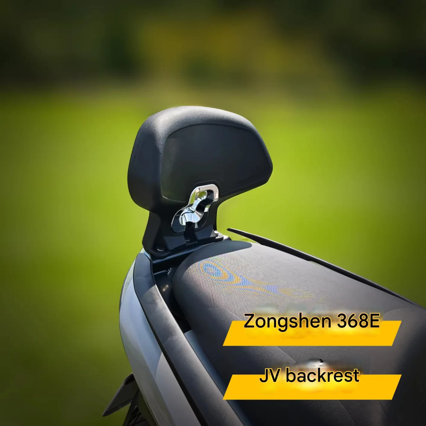 ZONTES 368E Aluminum Backrest for Rear Passenger