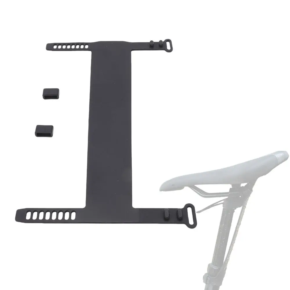 Black Bike Seat Post Mudguard Flexible Quick Installation Bike Dropper Post Mudguard Lightweight Silicone