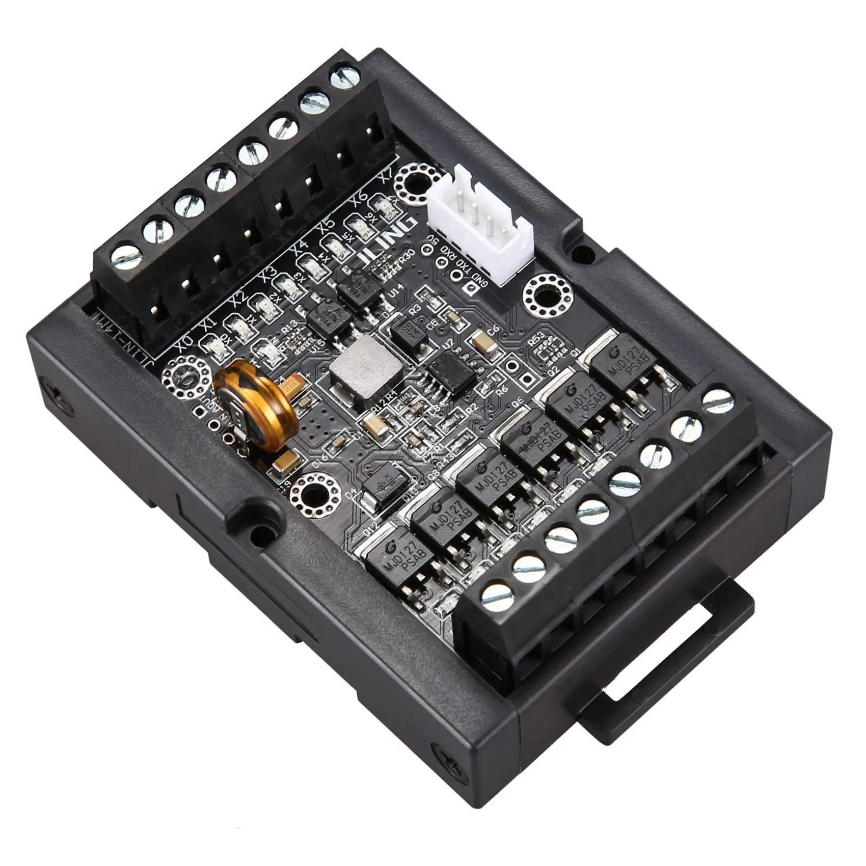 Premium-2X PLC Programmable Logic Controller DC 10-28V PLC Regulator FX1N-14MT Industrial Control Board Programmable