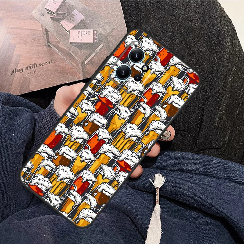 Alcohol Beers Drink Beer Cover Phone Case For Xiaomi Redmi Note 9 8 10 11 12 Pro 11S 10S 9S 12S Redmi 12 9C 10C 12C