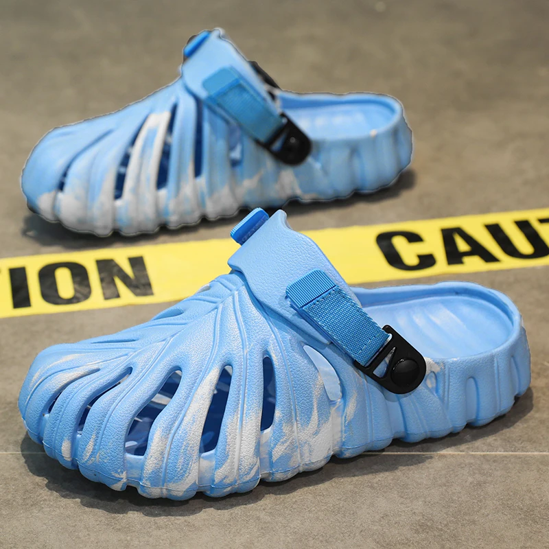 Monstera Slippers For Men Palm Tree Leaf Slippers Non Slip Beach Bathroom Slippers Tropical Leaf Flip-Flop Summer Pillow Slipper