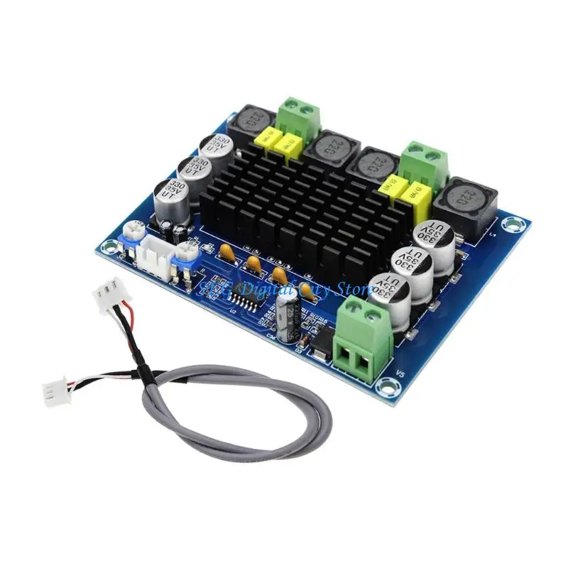 

U75B Industrial TPA3116D2 Double Channel Amplifier Board 120W Low Noise For Continuous Operation