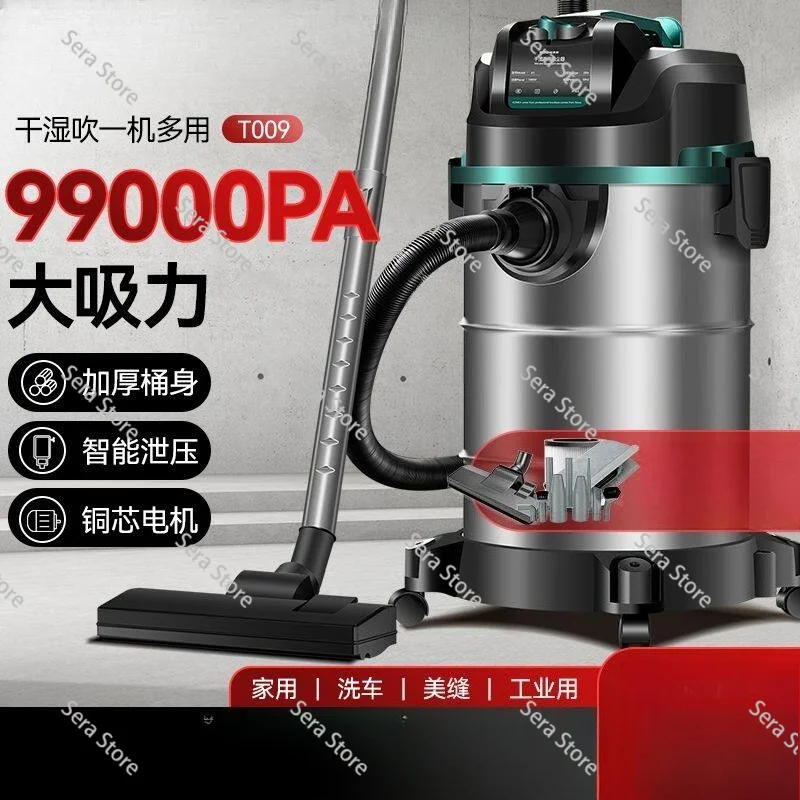 Powerful Suction Industrial Home Vacuum Cleaner for Carpet Grout Construction Cleaning