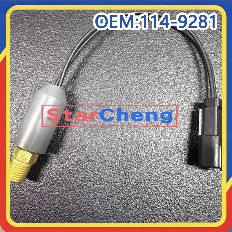 

114-9281 Engine Pressure Sensor Switch 1149281 for 120H 143H 135H 160K 140K 160H 120K 140H 163H