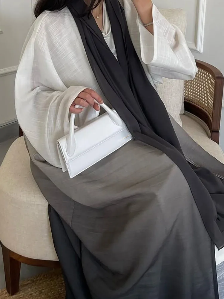 

Модное женское праздничное пальто с v-образным вырезом, свободный кардиган с градиентным принтом, новинка 2025 года, осенняя пригородная куртка с длинными рукавами