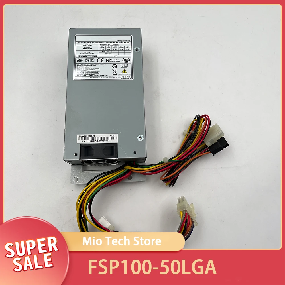 

Оригинальный для FSP GROUP INC FSP100-50LGA 150-50LG промышленный компьютер управления, маленький импульсный источник питания 1U, 100 Вт