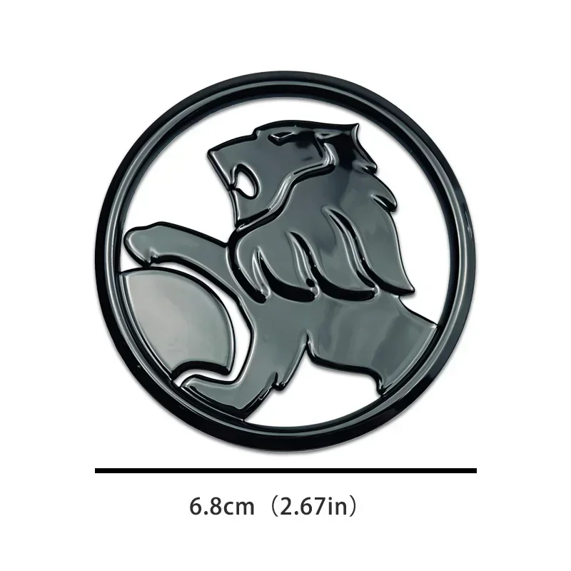

Metal Lion Car Fender Side Emblem Sticker for Holden Commodore Colorado Hsv Cruze Captiva Monaro Statesman Rear Trunk Badge