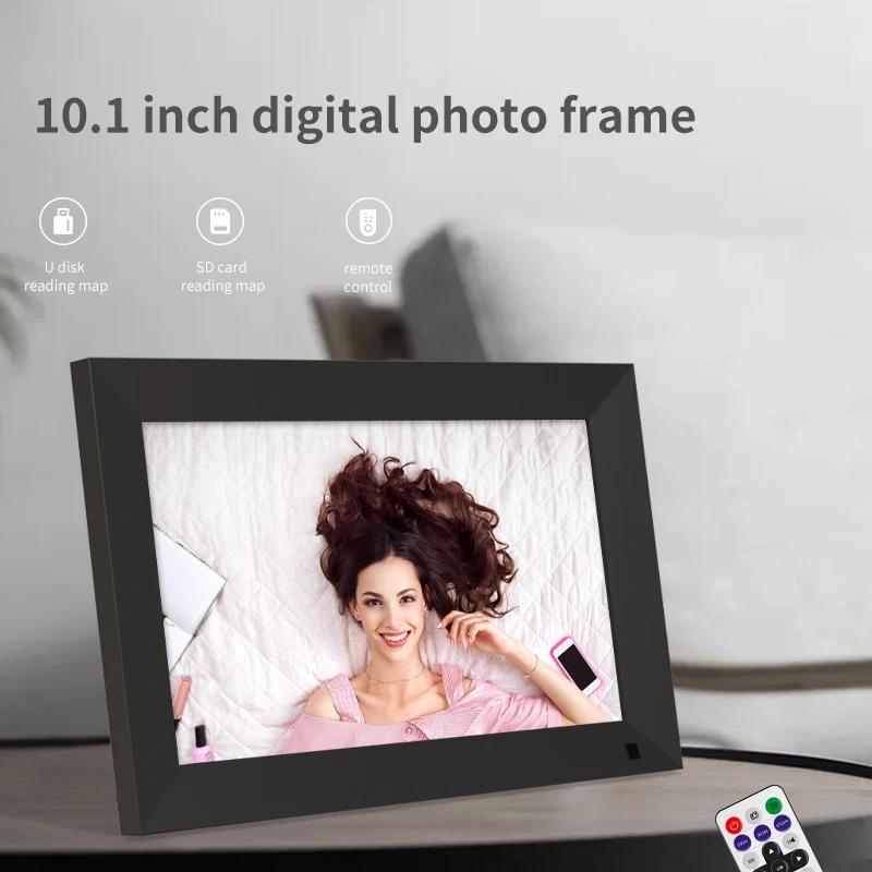 10.inch Digital Photo Frame with mircro SD slot Video/Advertising/Picture Play In Loop With DC Plug In For Mall/Retail Shop/Home