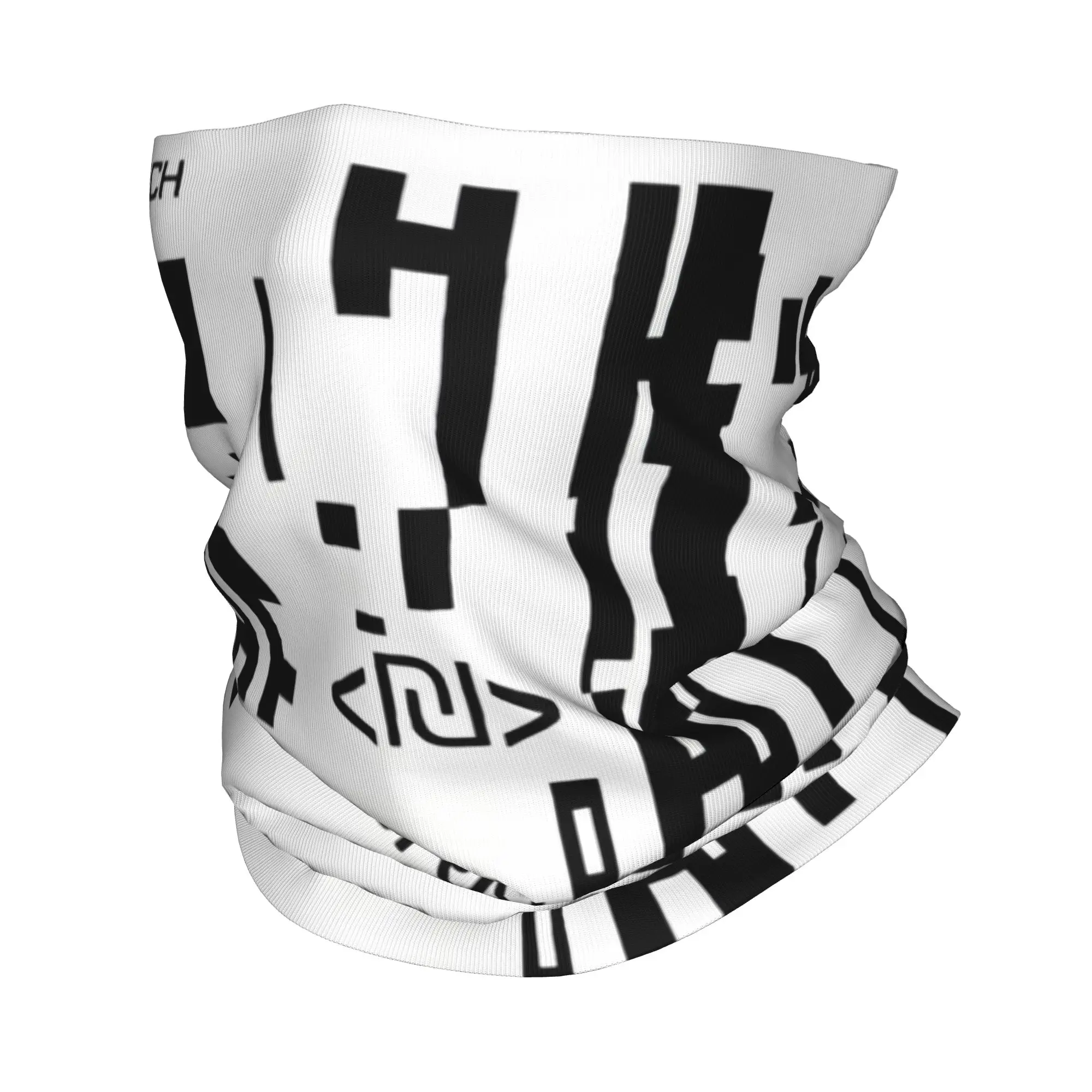 

Custom Techwear Bandana Winter Neck Warmer Men Windproof Wrap Face Scarf for Ski Cyberpunk Mechanical Shape Gaiter Headband