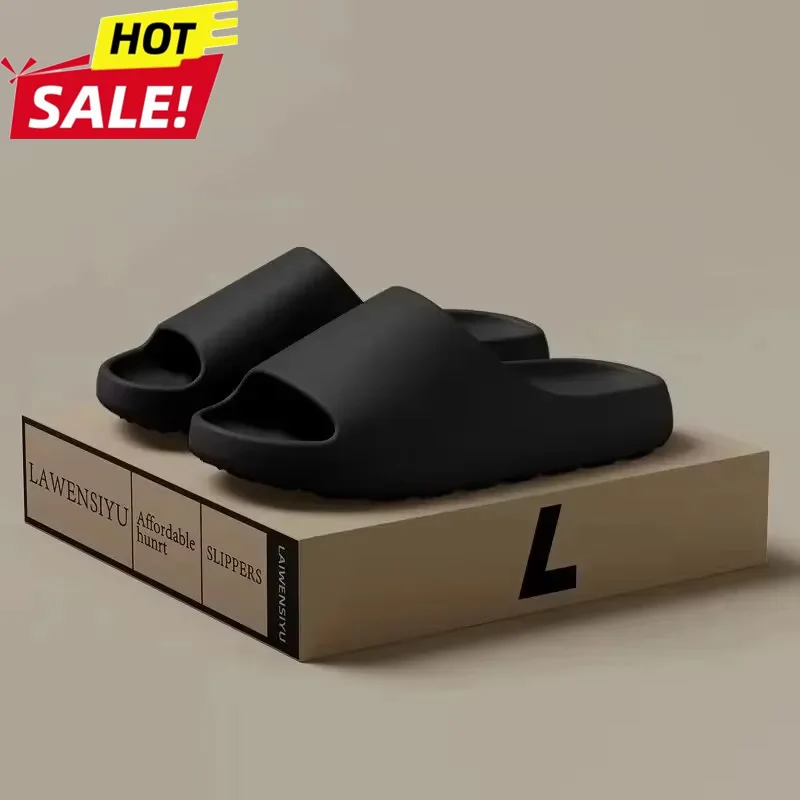 

Супермягкие кокосовые шлепанцы, тапочки-облака на толстой подошве, летние модные пляжные шлепанцы с мягкой подошвой для мужчин и женщин, сандалии-слайды из ЭВА Быстрая доставка 4-6 дня Прибытие